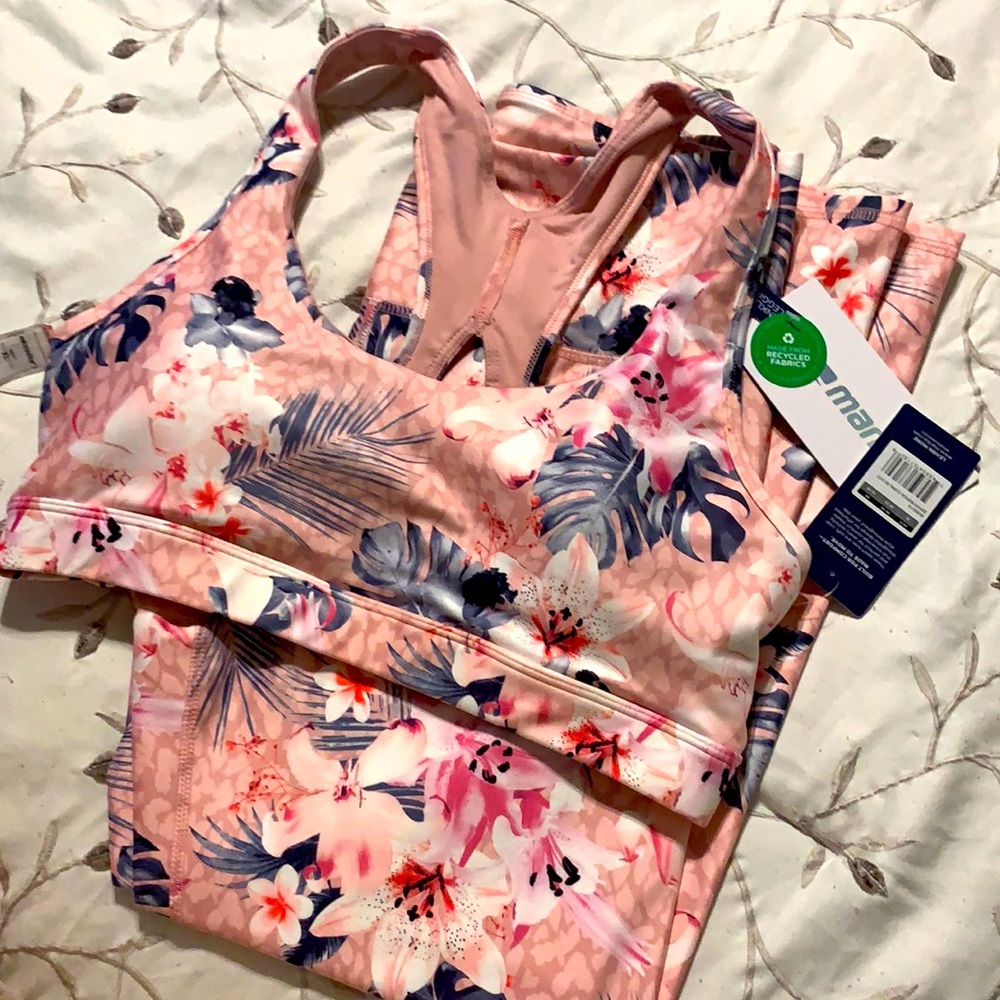 Marika tropical print workout set